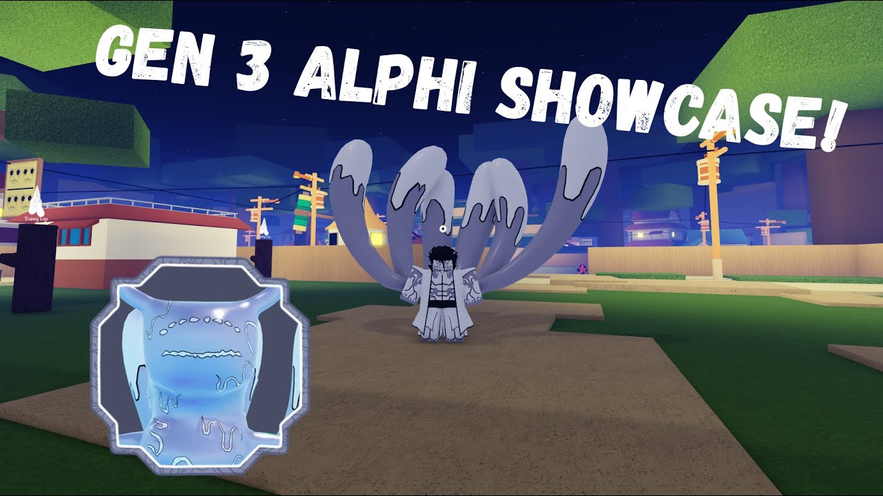 Gen 3 Alphi showcase! | Shindo life