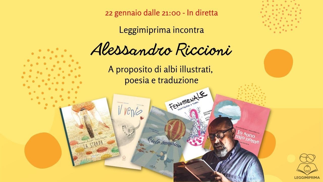 Leggimiprima incontra Alessandro Riccioni
