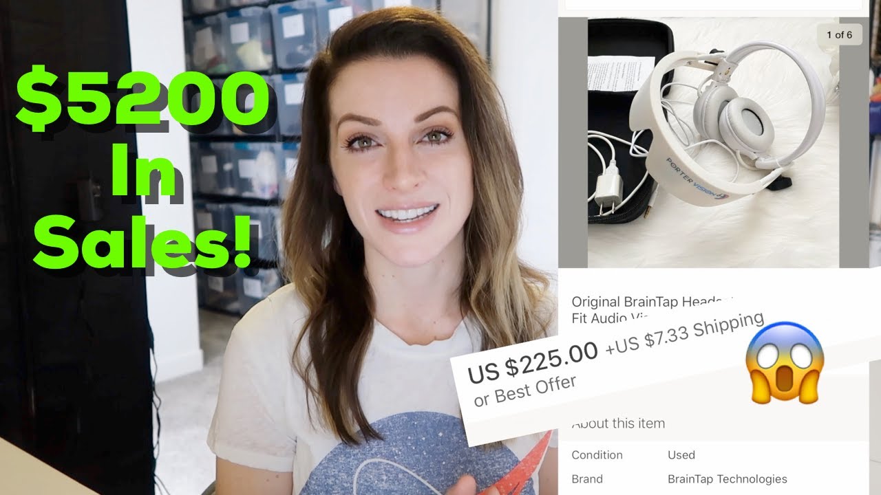 $5200 in Sales Last Month on Ebay! What Sold & How I Doubled My Sales in 30 Days