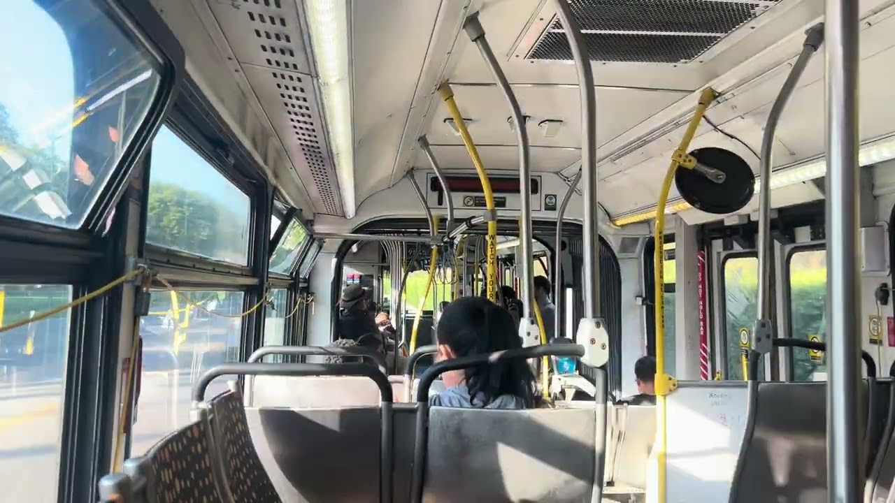 LA Metro Rt 4 On A 2007 NABI 60-BRT