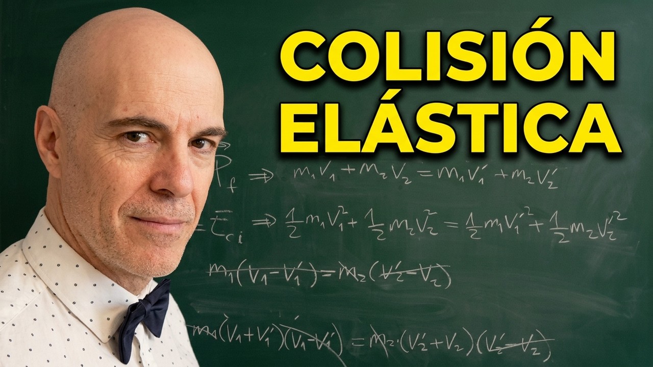 ¿Qué pasa en una colisión elástica? | Análisis detallado