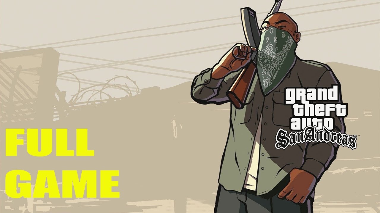 GTA San Andreas - All Missions Walkthrough PS2 LONGPLAY