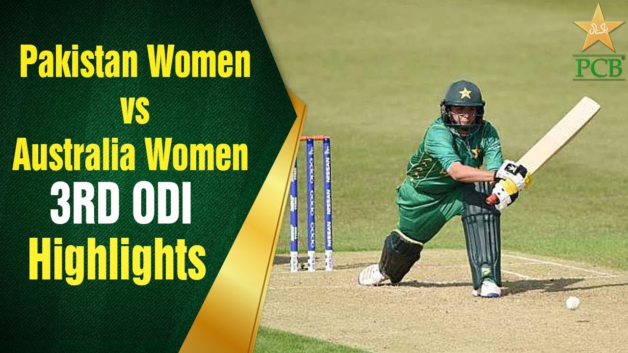 Pakistan Women vs Australia Women | 3RD ODI | Pakistan Women Batting Highlights | PCB