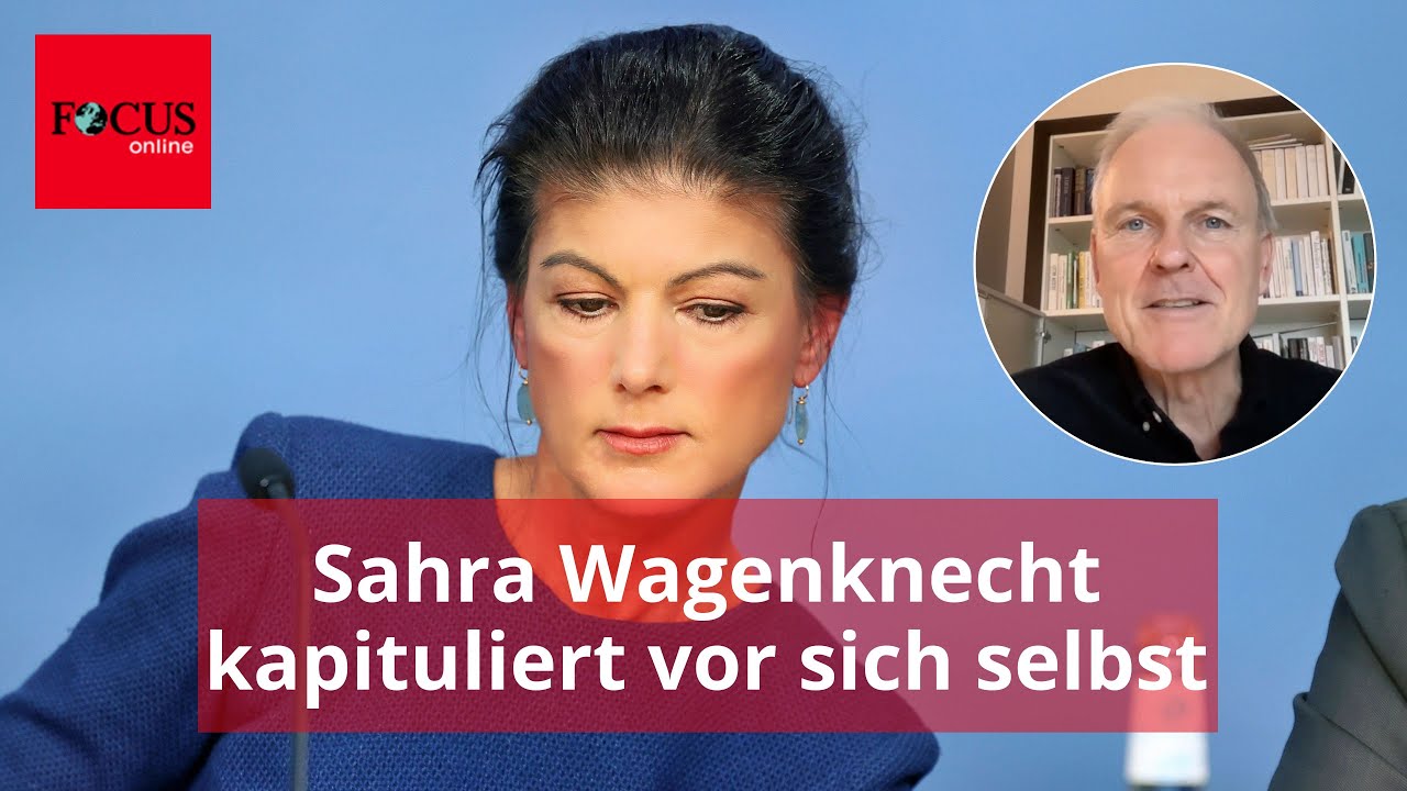 Sahra Wagenknecht geht - und kapituliert damit vor sich selbst
