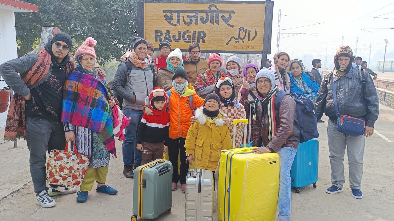 Rajgir Diary 2026| Vlog-1| Howrah Station to Rajgir Station via Bakhtiyarpur Station| Chilly Cold 🥶