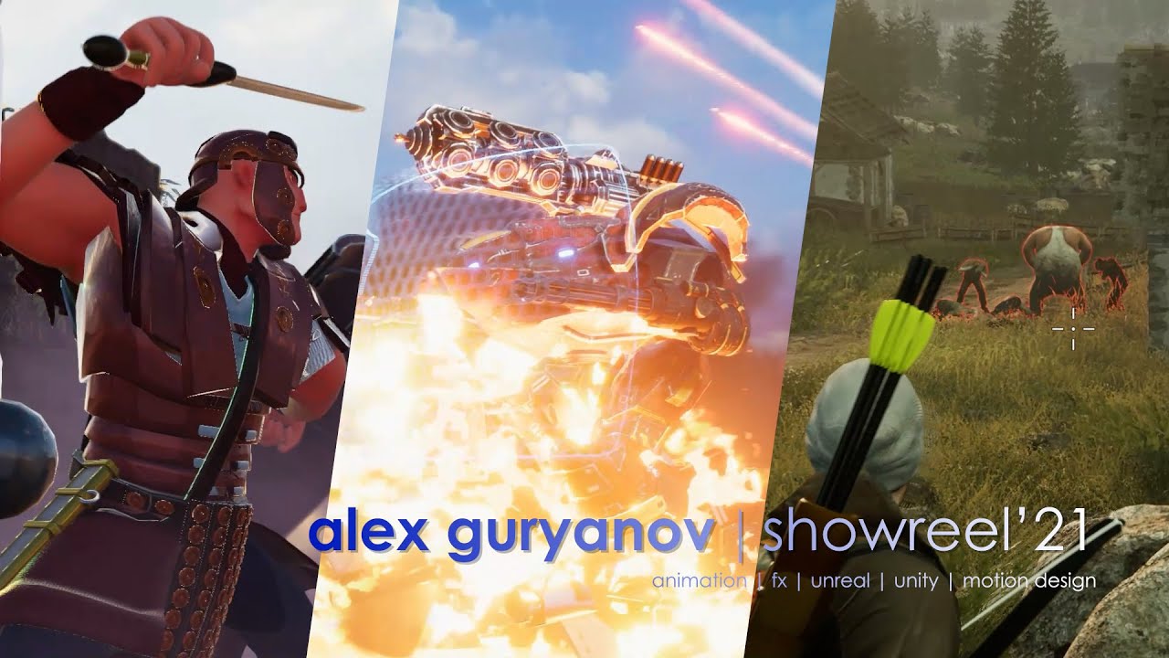 Motion design gaming advertising ShowReel 21-22