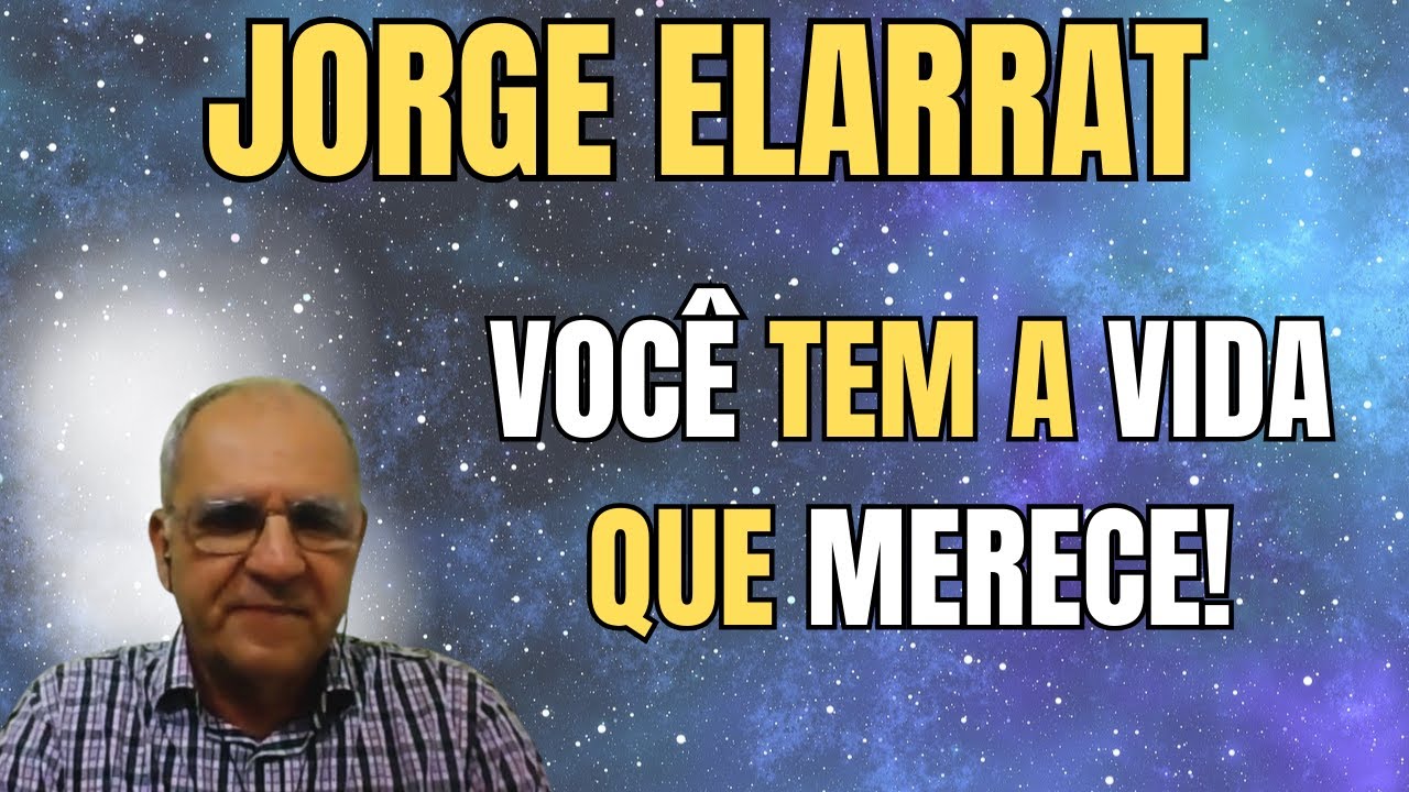 VOCÊ NÃO É VÍTIMA DE NADA... A DOR QUE CARREGA FOI SEMEADA POR VOCÊ! - PALESTRA COM JORGE ELARRAT.