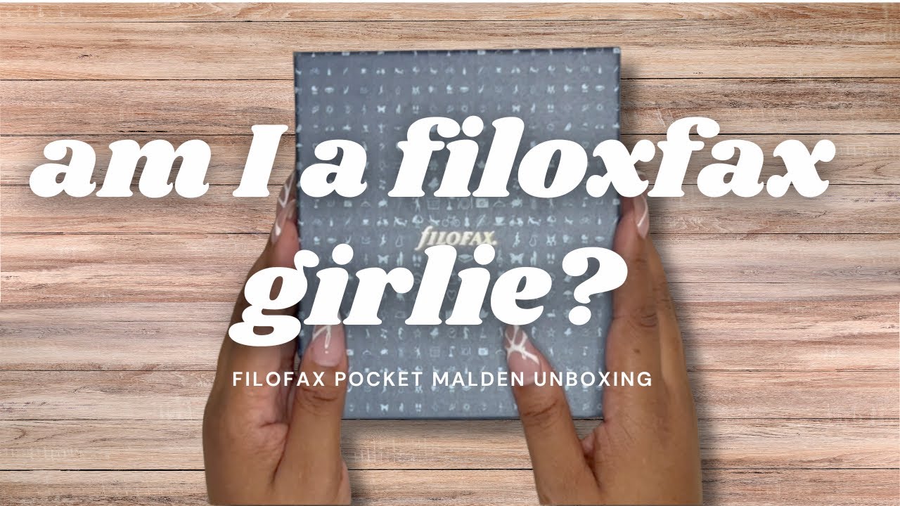 my first filofax | pocket malden unboxing | why I'm excited