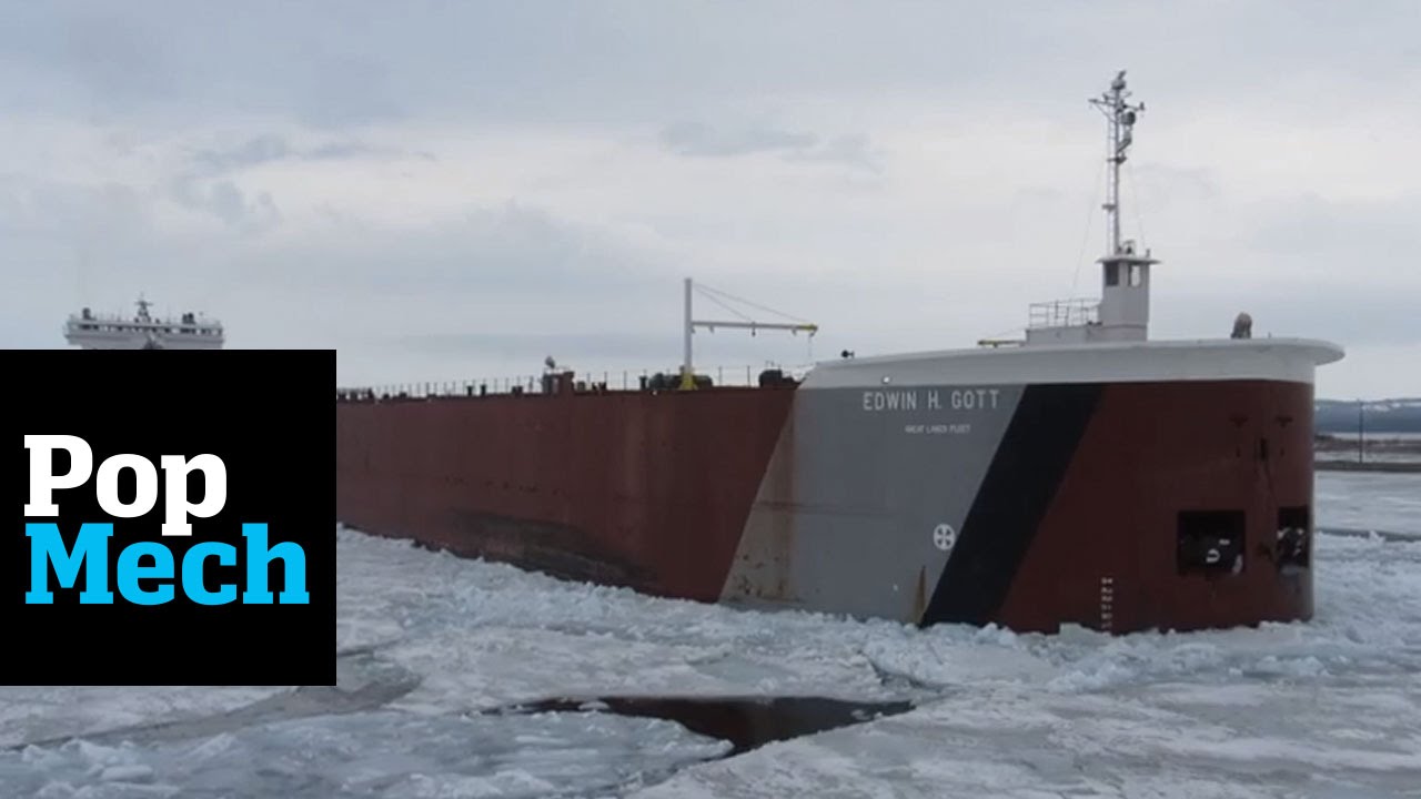 How the Coast Guard Breaks Ice in the Great Lakes | PopMech