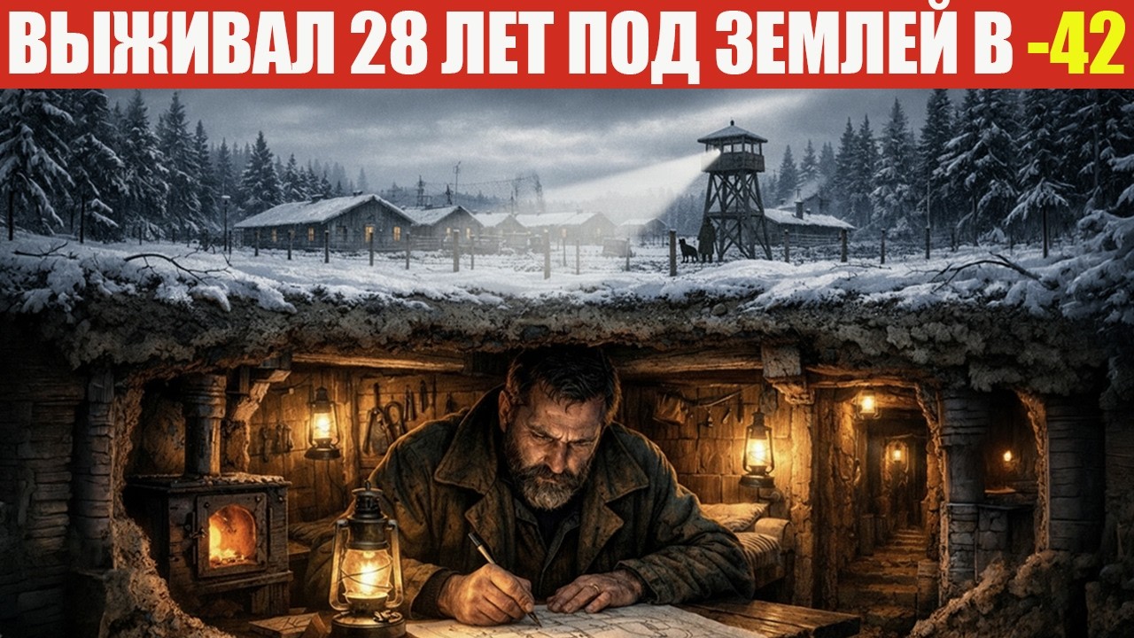 ПОСТРОИЛ ПОДЗЕМНУЮ КРЕПОСТЬ: Как Беглец из ГУЛАГа 28 лет прятался в тайге?