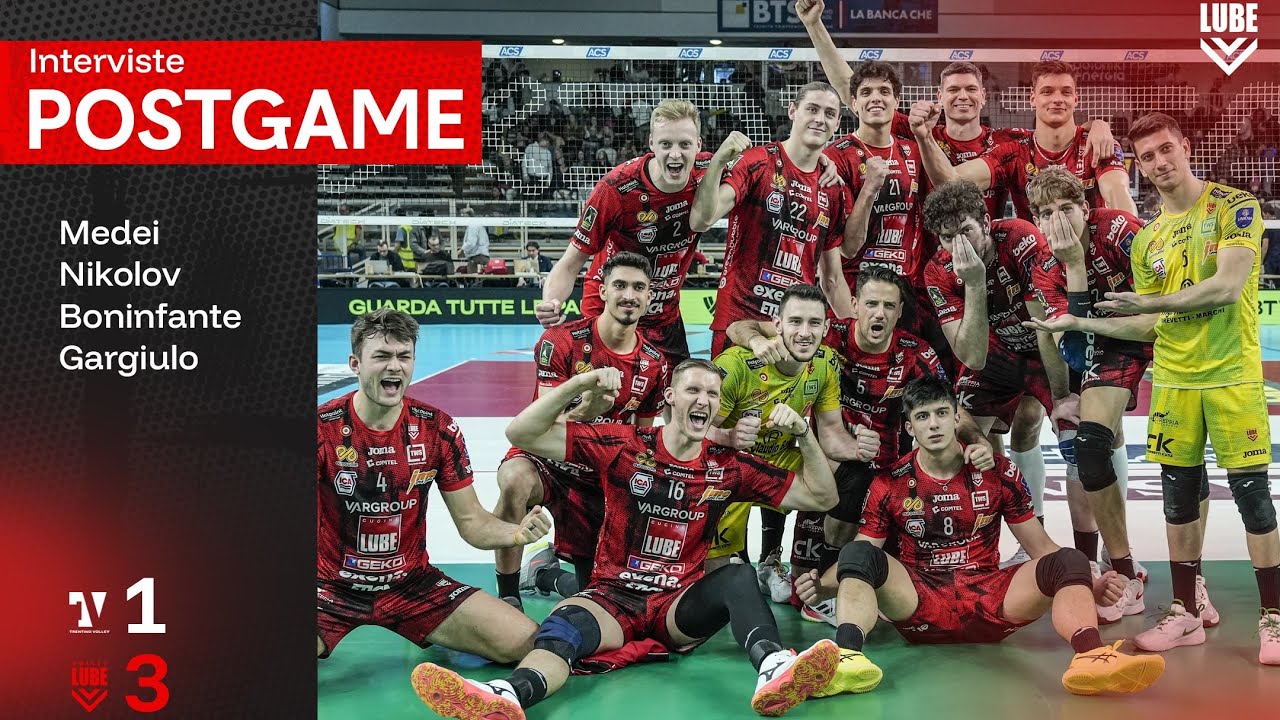 Medei, Gargiulo e Boninfante dopo gara 1 contro Trento 