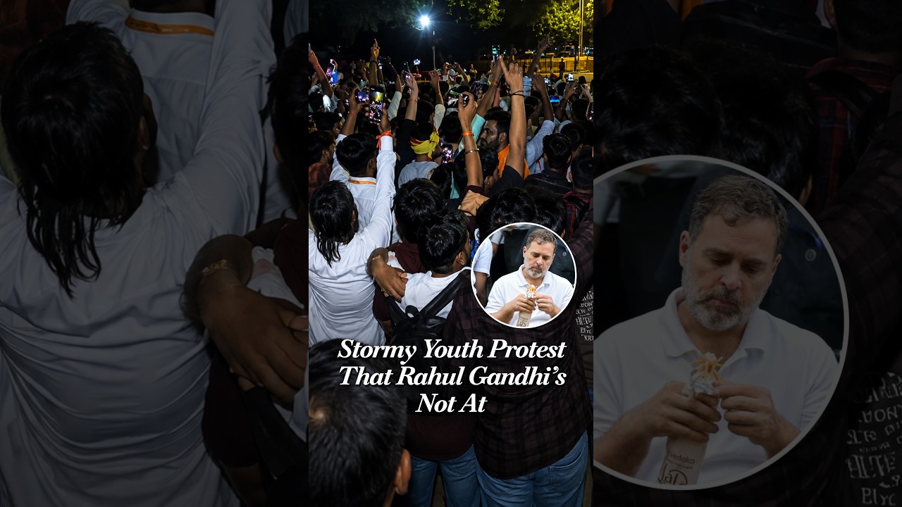 Caste Quota Protest Rocks National Capital, Youth Stage Massive Protest at Jantar Mantar Late Night
