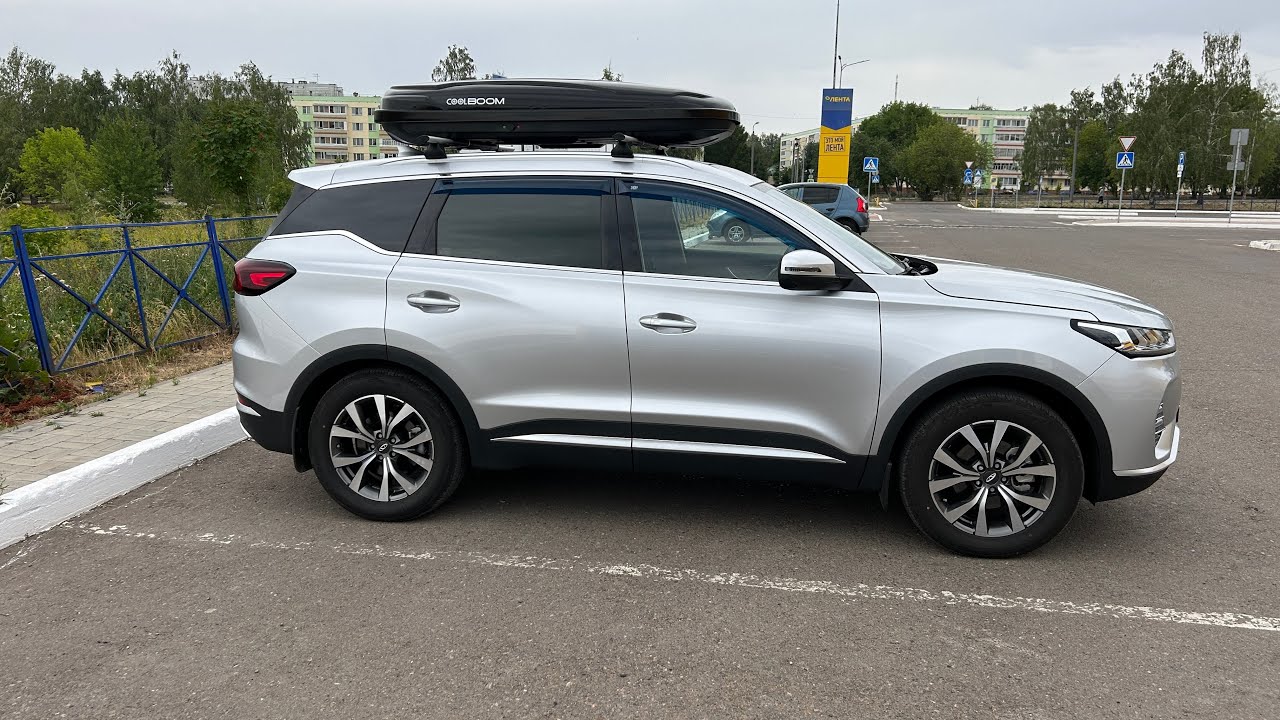 Автобокс COOL BOOM 390 л, ПММА глянец (чёрный)