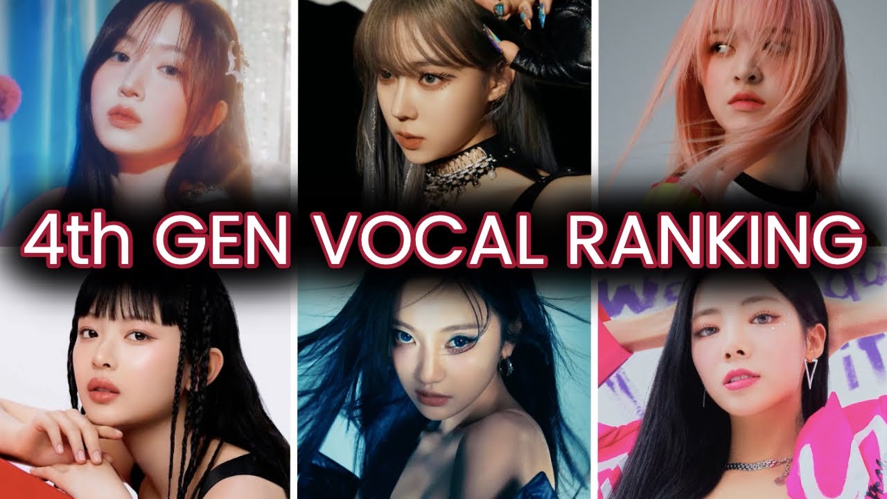Жестокий рейтинг вокалистов женских групп K-pop 4-го поколения