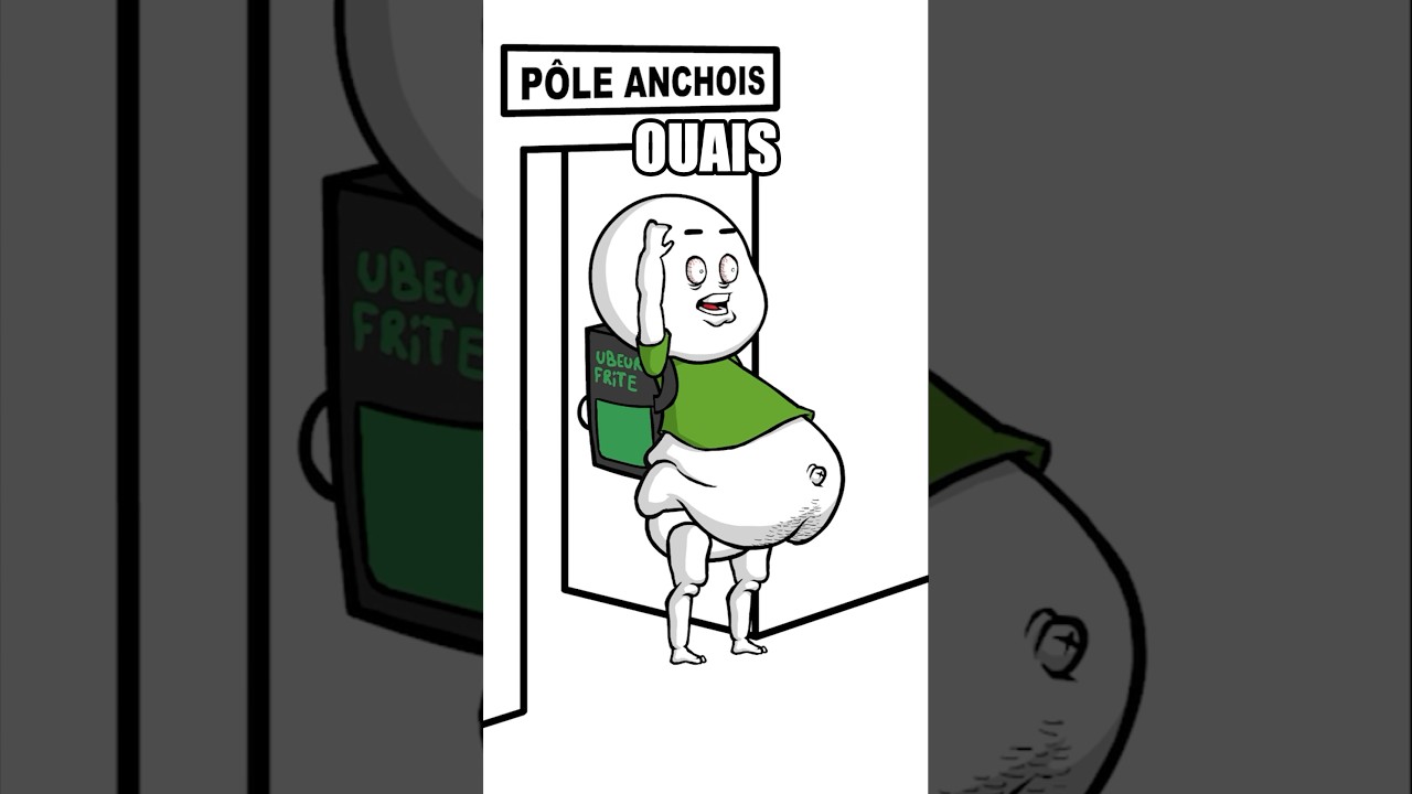 Partie 1 | ​⁠Chez P&ocirc;le Emploi 🎅 ​⁠@Nicoluux84 #shorts #animation #humour #drole #sketch