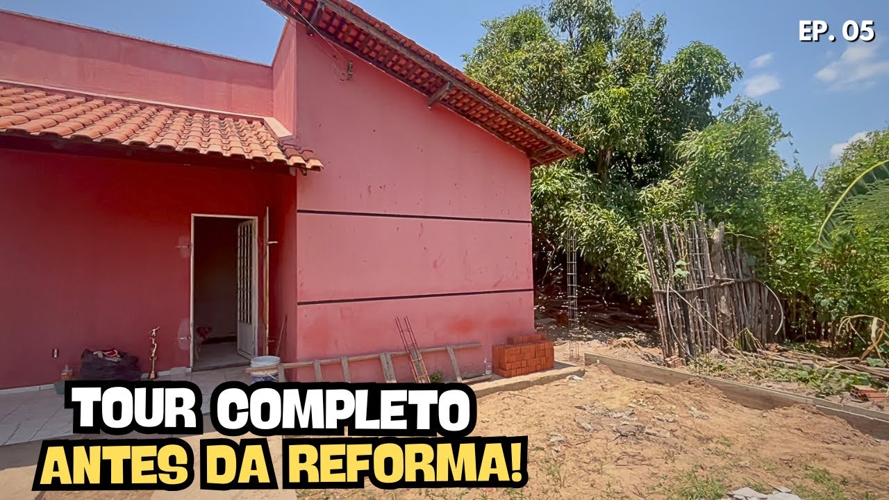 Tour Pela CASA ABANDONADA que COMPRAMOS Para REFORMAR!