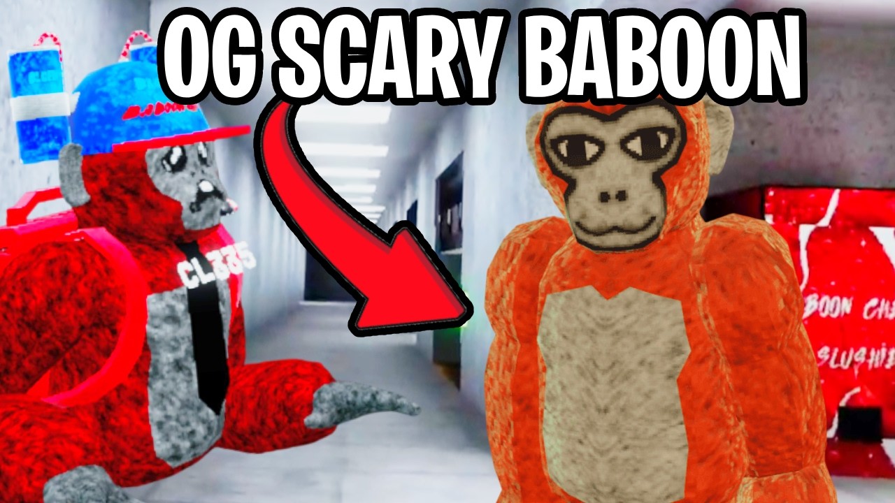 Я играл в оригинальную Scary Baboon!