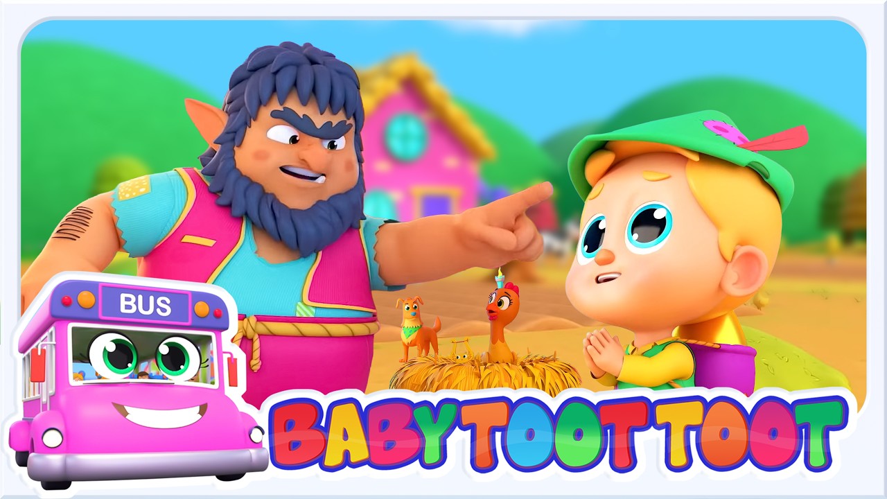 Jack e il Fagiolo Magico | Piu Storie 3d per Bambini In Italiano - Baby toot toot