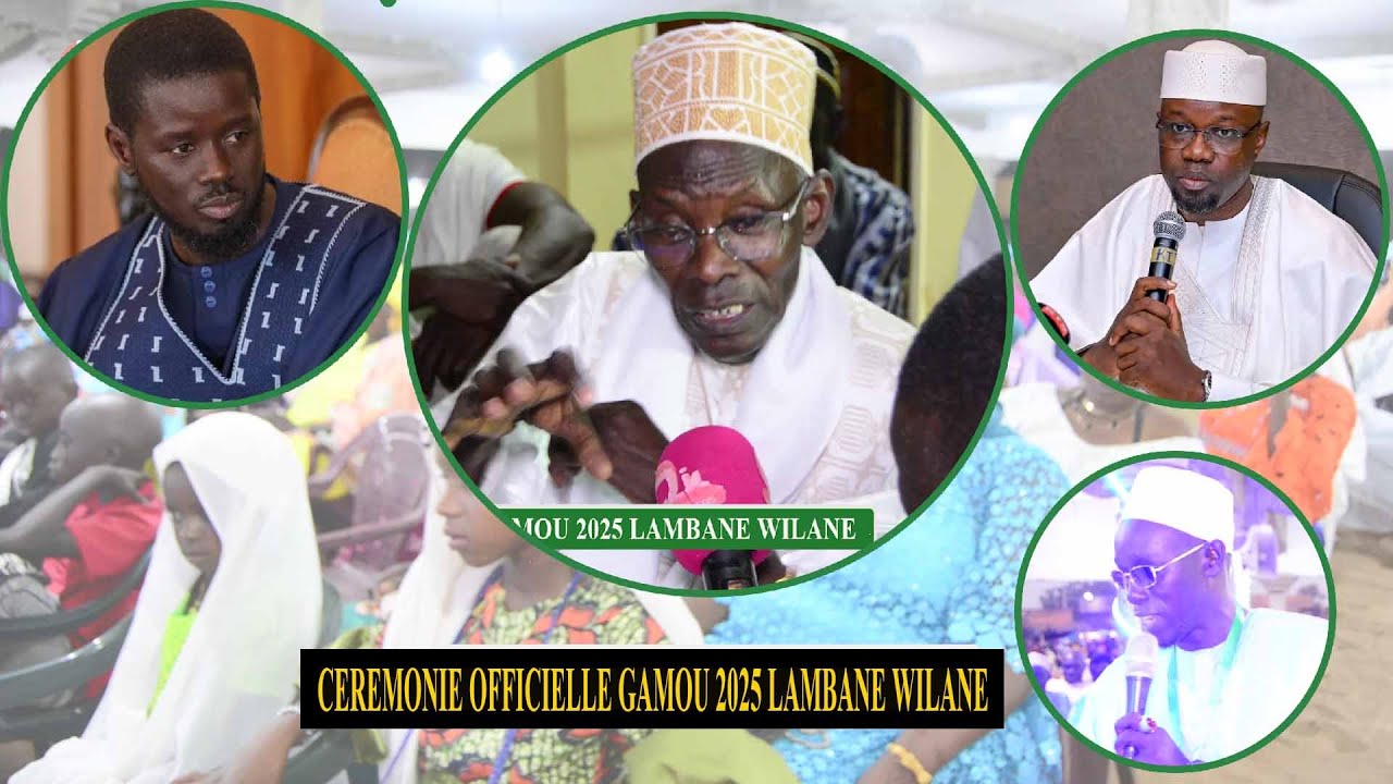Cérémonie officielle Lambane 2025:Le message du khalif général Serigne Ibrahima Wilane aux autorités
