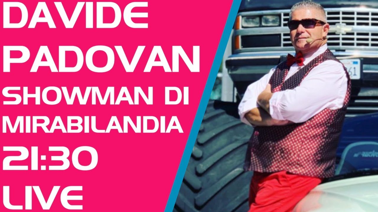 INTERVISTA A DAVIDE PADOVAN - SHOWMAN DI MIRABILANDIA - Parks Inside Live