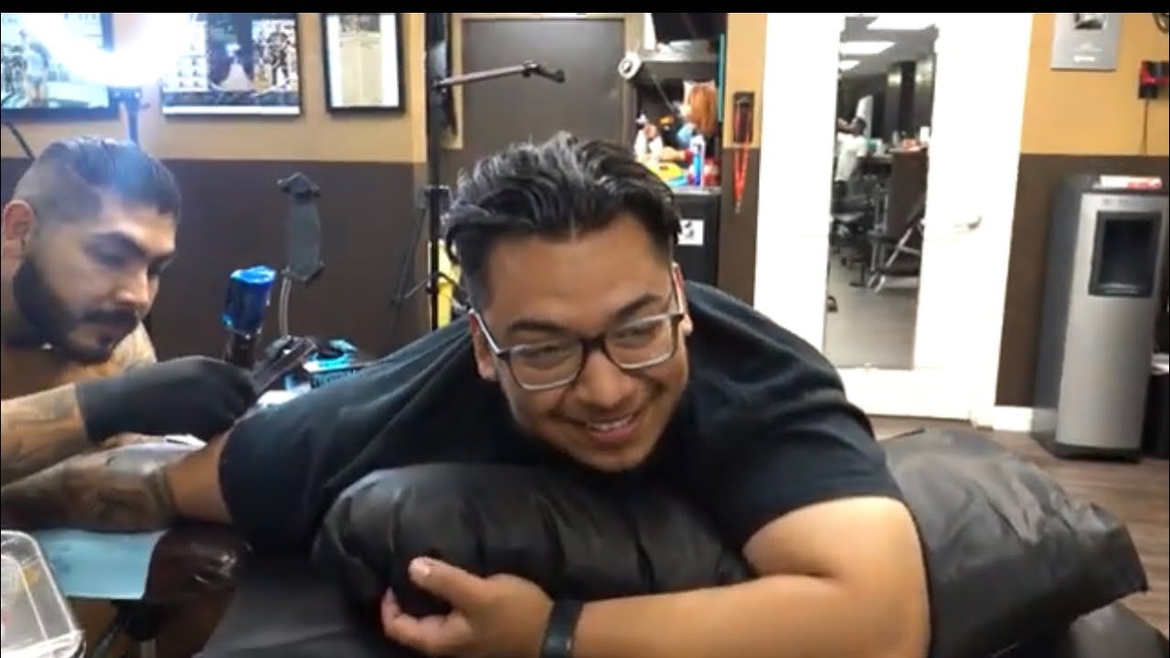 VIRGEN MARY TATTOO ON FOREARM! (Shop Vlog)