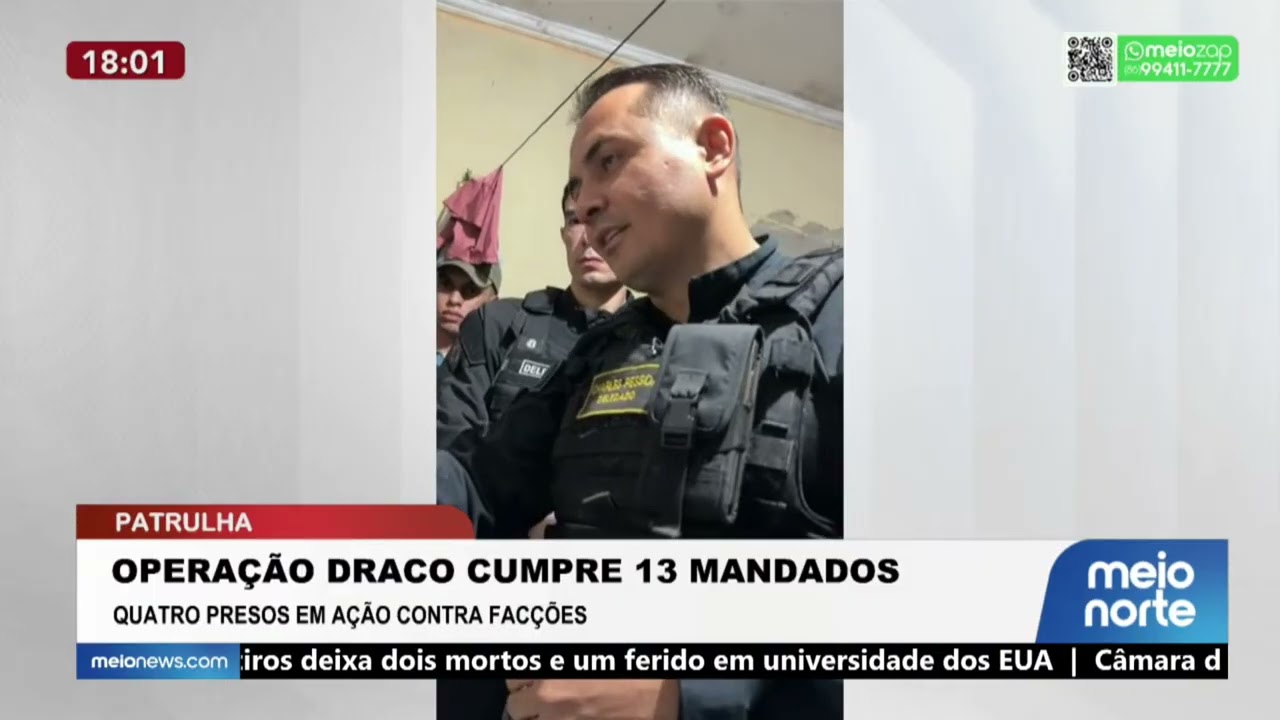 Operação em Floriano cumpre 13 mandados | Patrulha