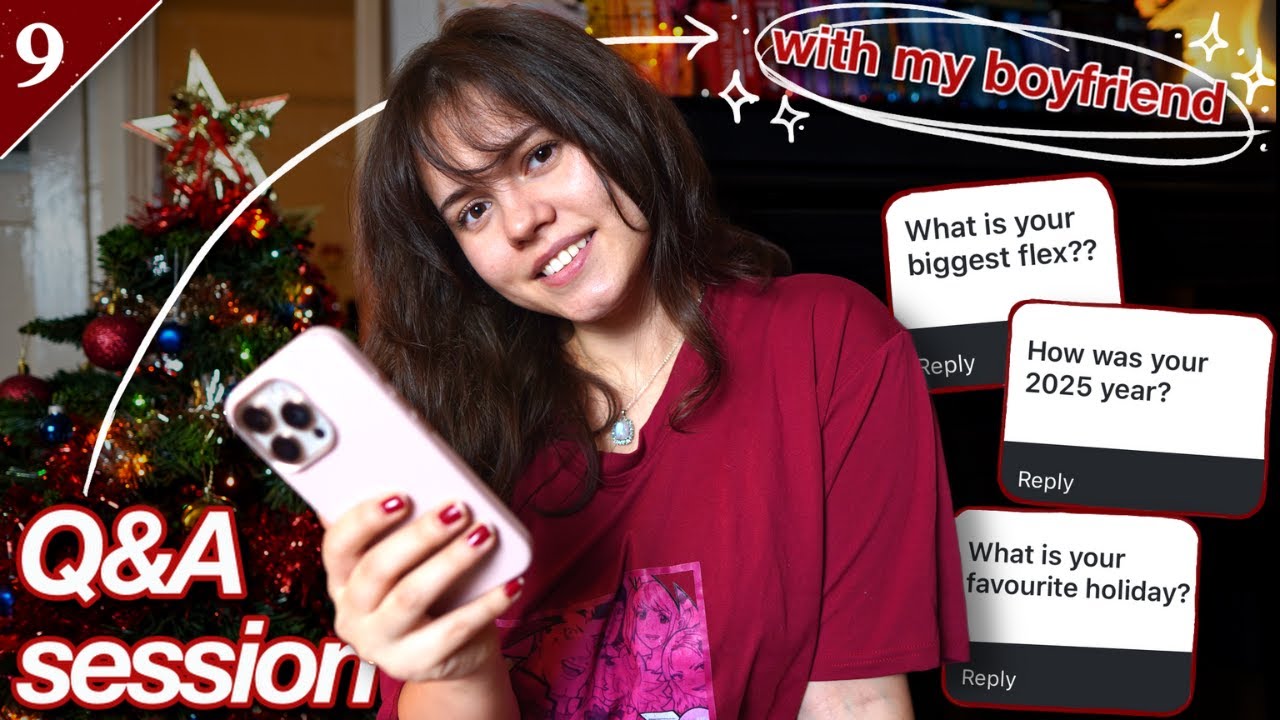 Q&A session with my boyfriend (partly) | Bookmas Day 9