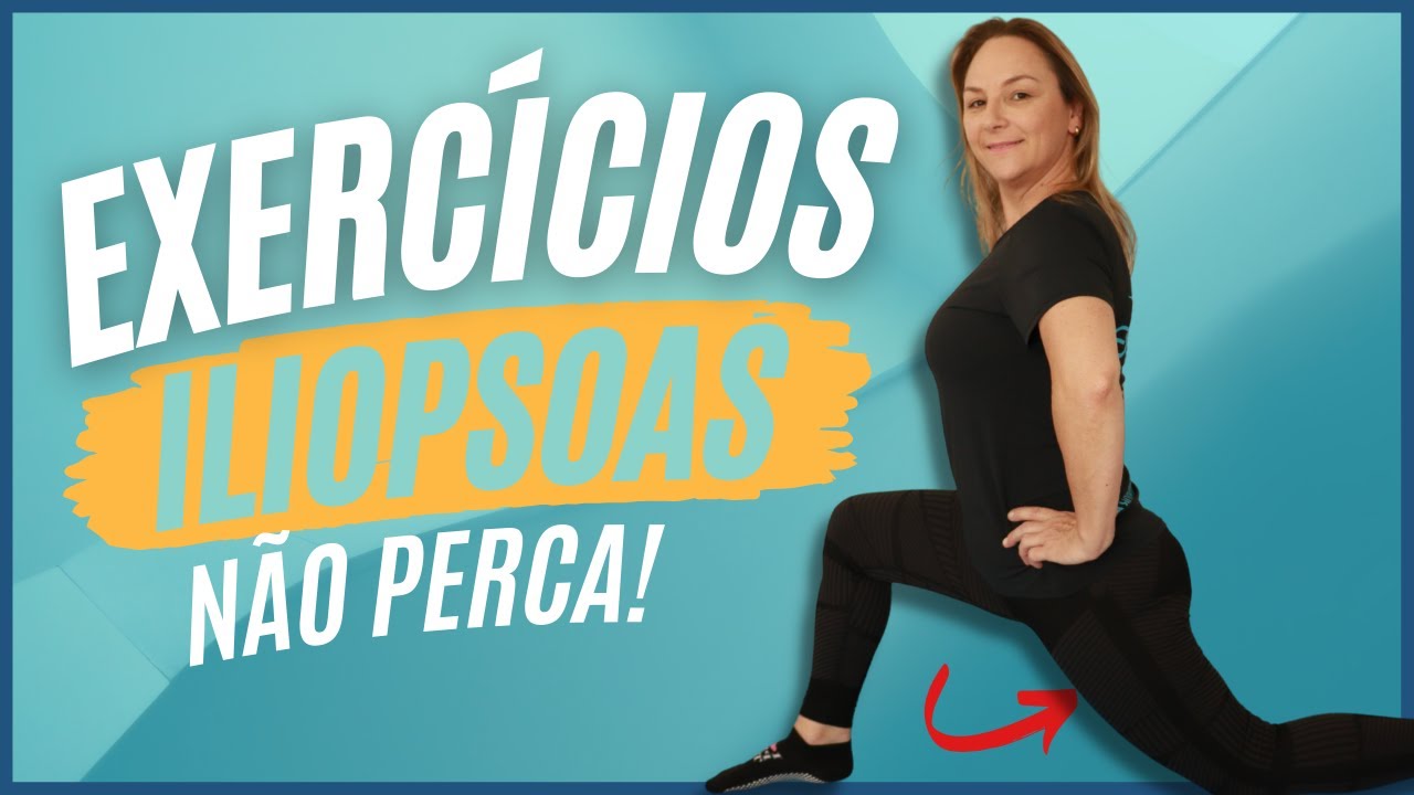 ✅ 3 EXERCÍCIOS PARA ILIOPSOAS | PILATES EM CASA