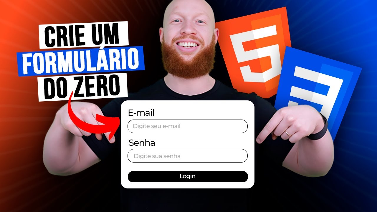Formulários com HTML e CSS: Como Criar um Formulário do Zero (Visual e Funcional)