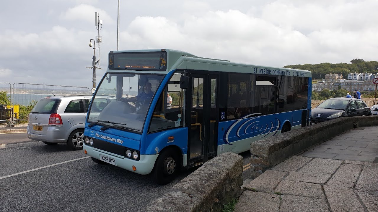 Buses in St Ives, July 2025