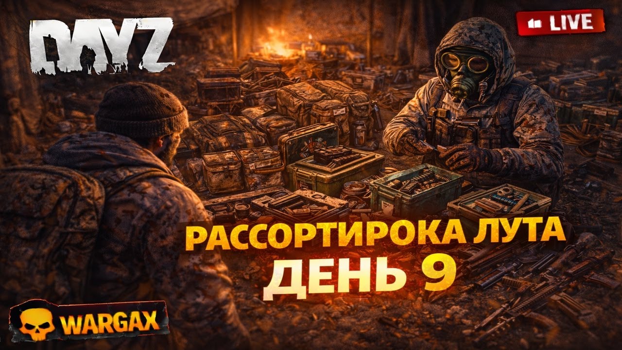 День 9 в DayZ — Разбираюсь с лутом и иду выполнять задачи