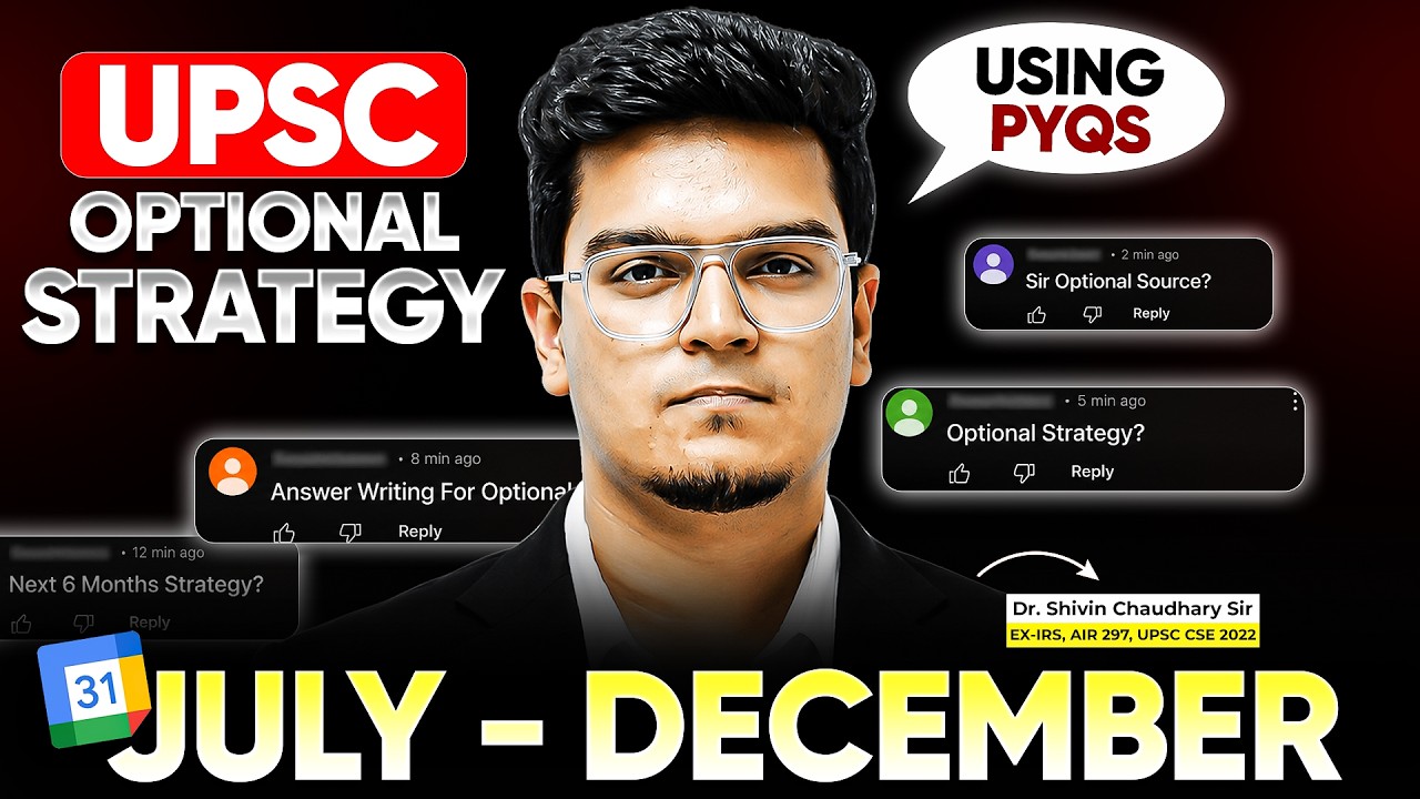 How to Prepare UPSC Optional Using PYQ's? By Dr. Shivin Sir |Sarrthi IAS Optional #optionalstrategy