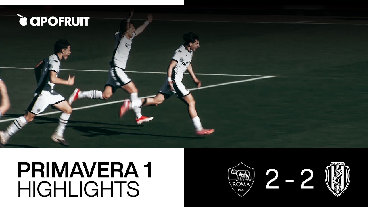 [Primavera1] Roma - Cesena: 2-2