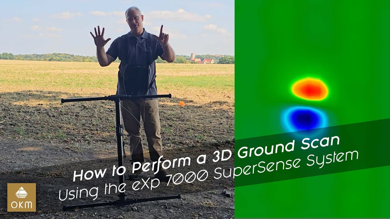 Opanuj skanowanie terenu 3D za pomocą systemu SuperSense 🔍 Samouczek OKM eXp 7000