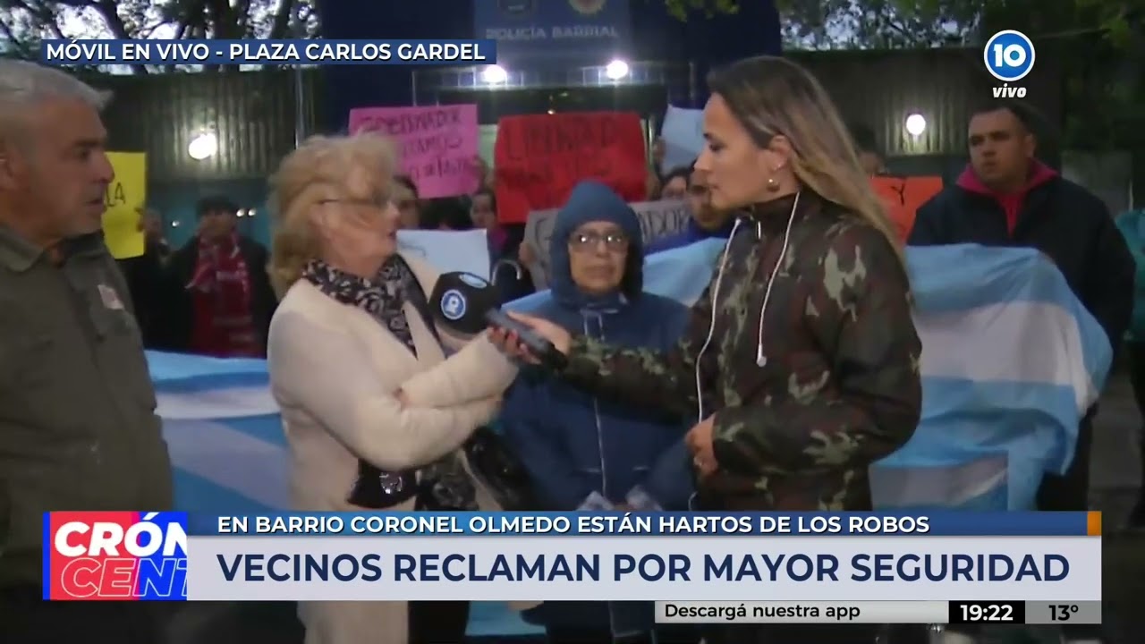 Vecinos reclaman por inseguridad en barrio Coronel Olmedo