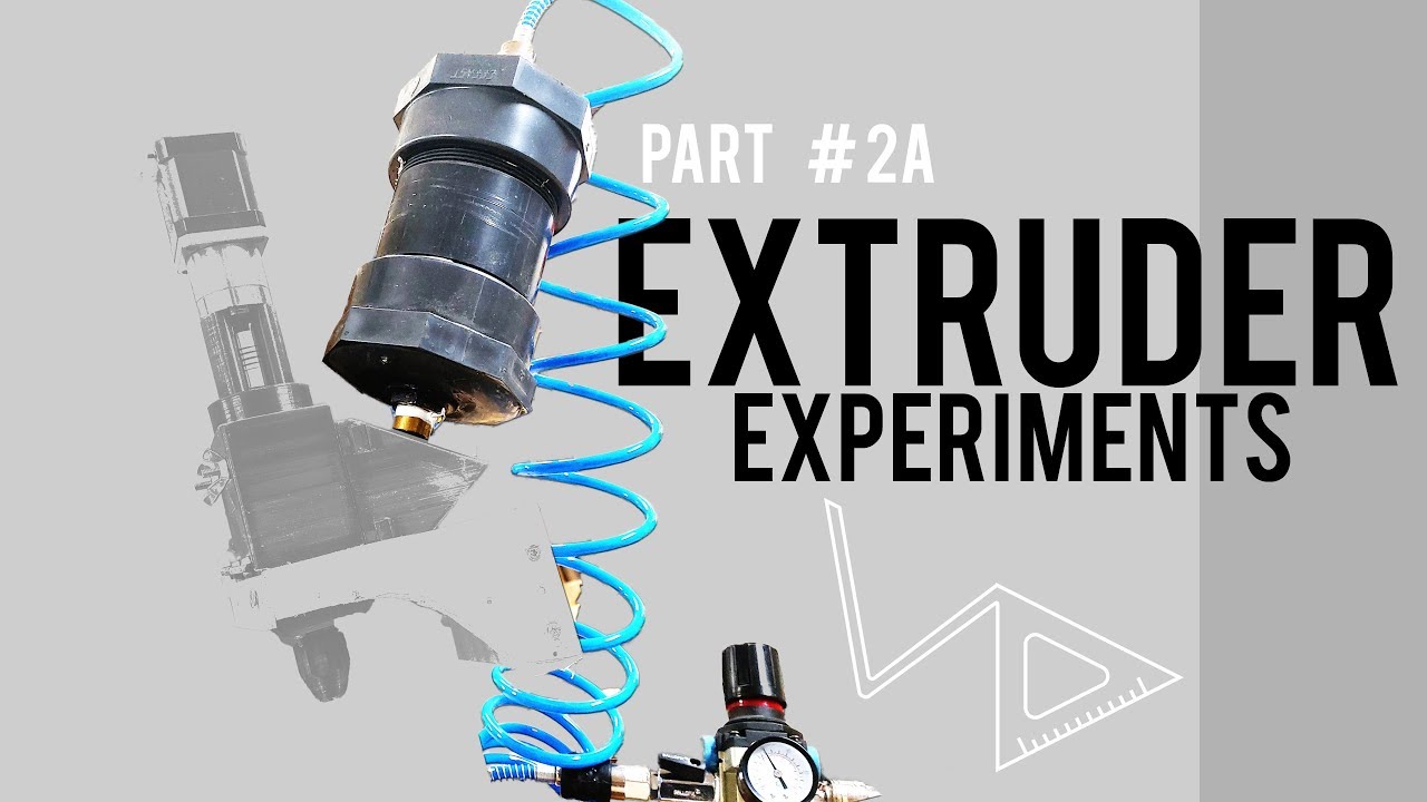 DIY Ceramics 3D Printer (part 2A) - Extruder Experiments | Clay Container | AIR