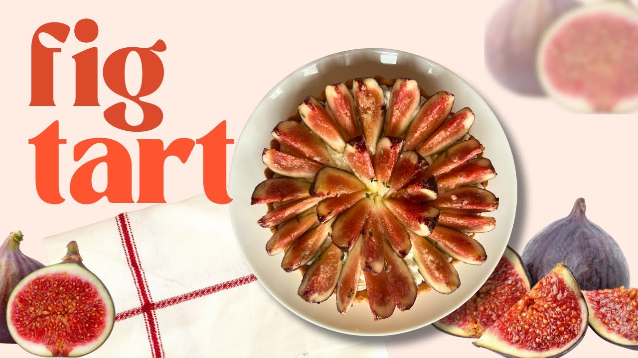 Fig Mascarpone Tart | Easy Autumn Dessert Recipe