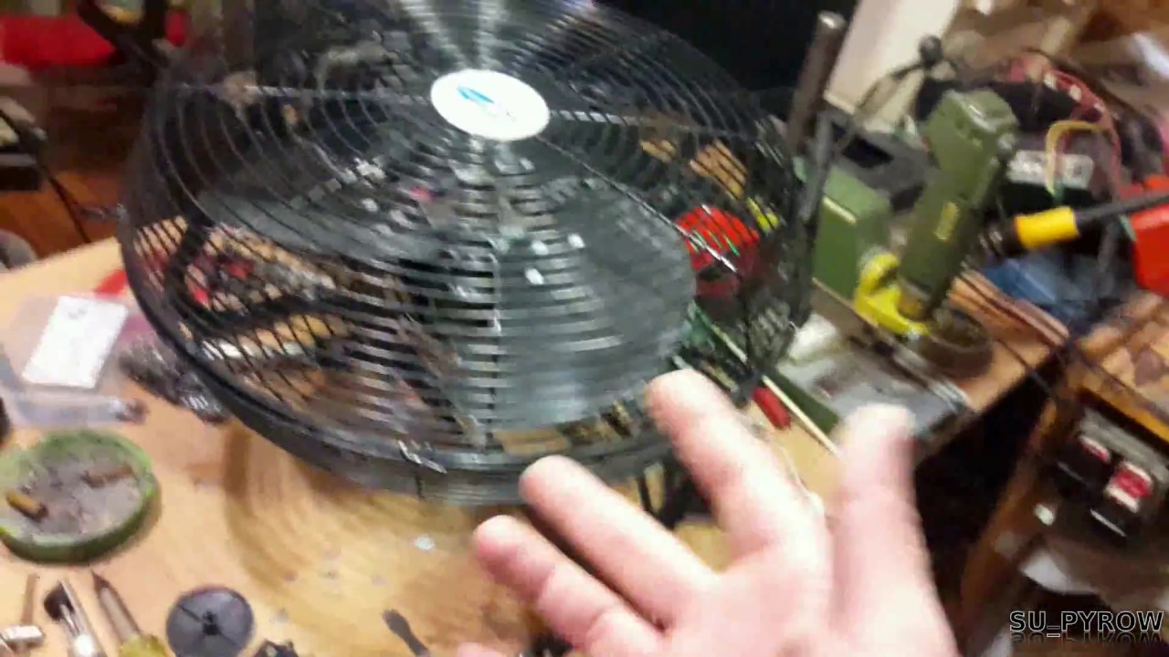 Sidewalk Repair - UniqueWare 3 Speed Floor Fan Repair