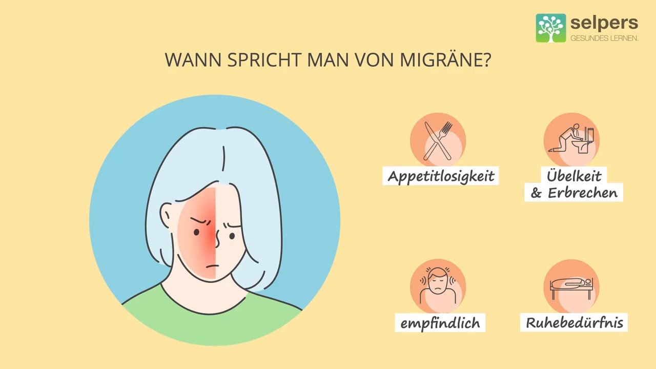 Migräne - Was sind die Symptome? (Anfall, Aura erklärt)