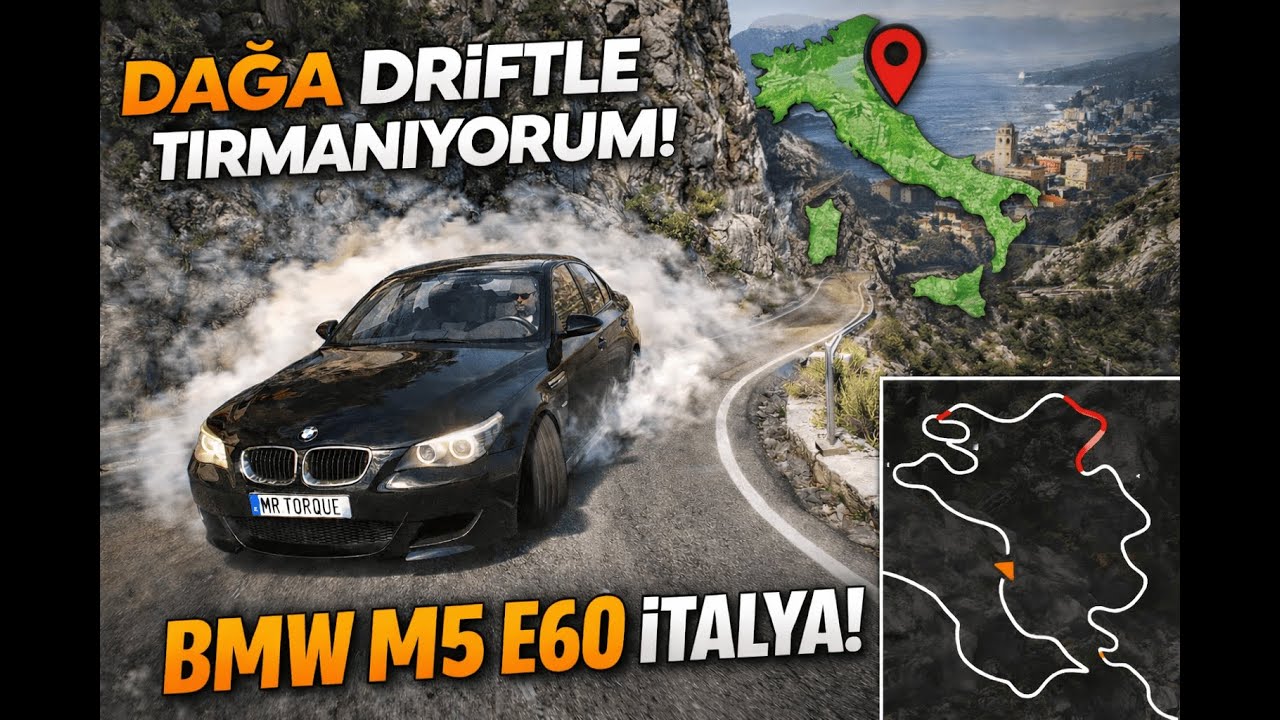 Drift Atarak Tepeye Çıkabilir miyim 😱BMW M5 E60