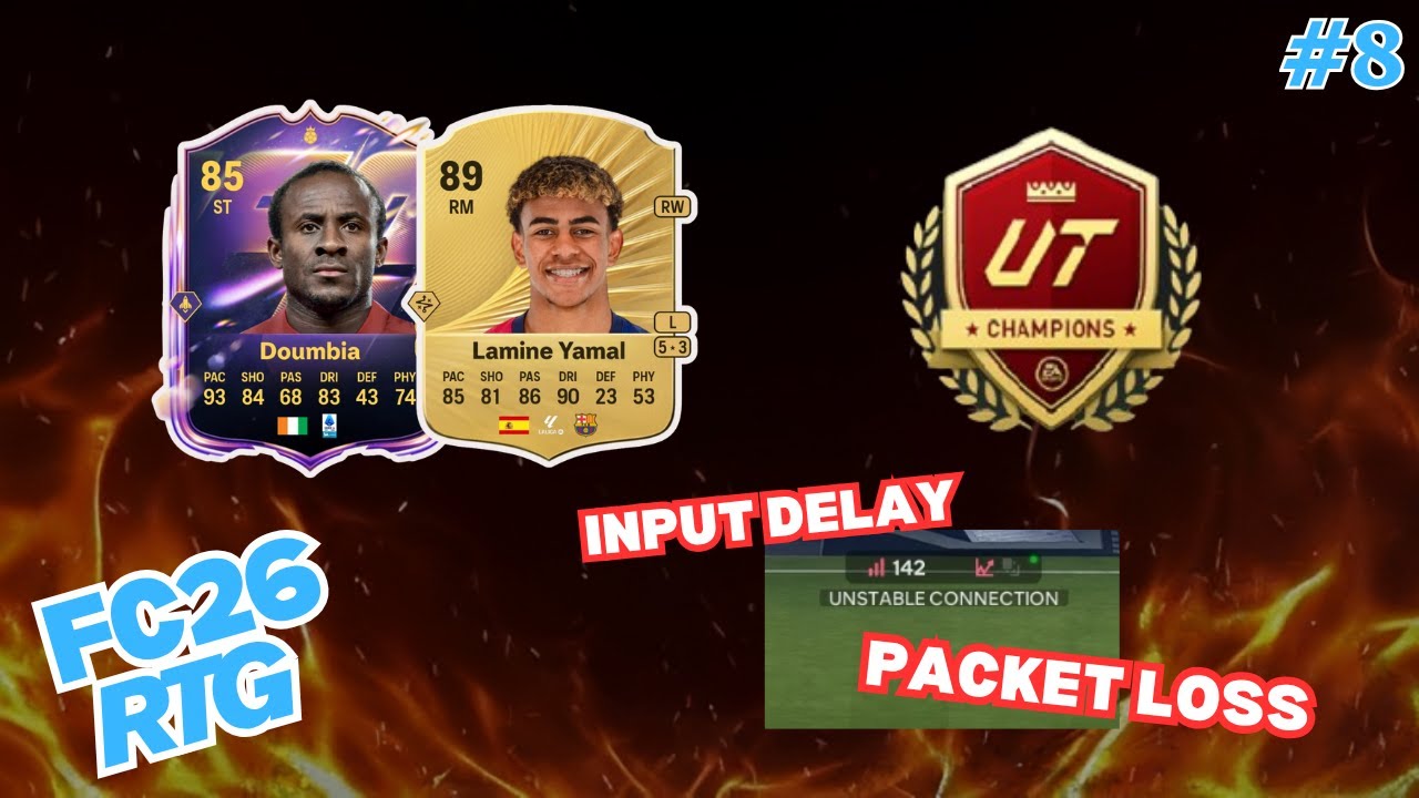 UNPLAYABLE Fut Champs: Input Delay and Packet Loss Disaster