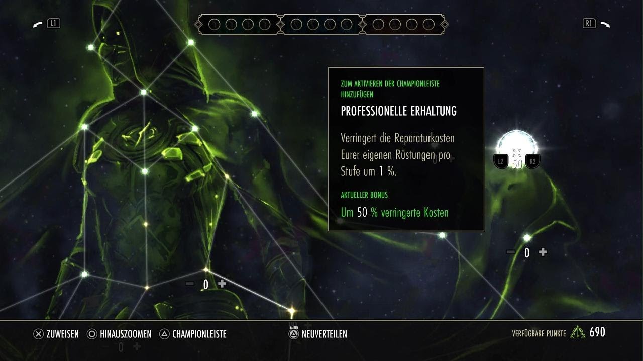 The Elder Scrolls Online: Championspunkte - grün