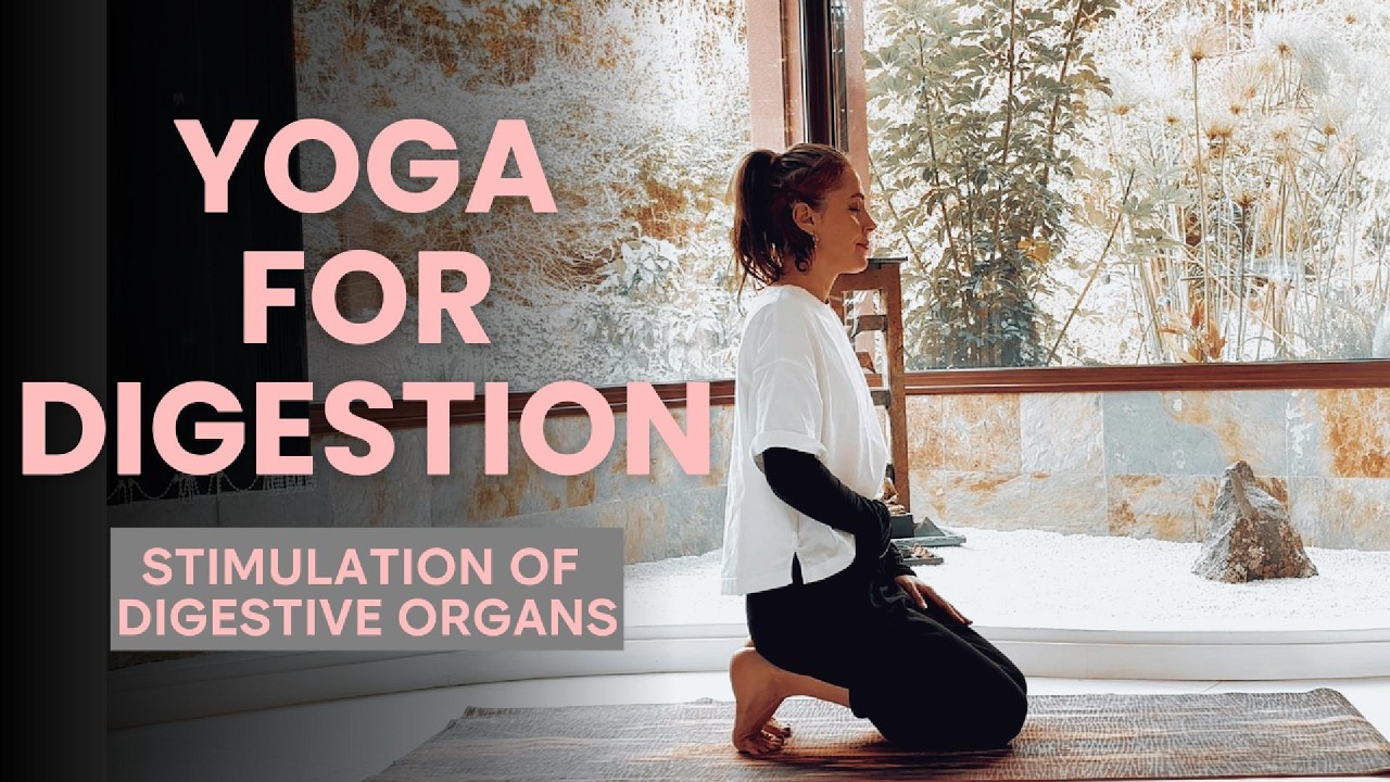 15-Min Yoga for Digestion | Healthy Digestive System