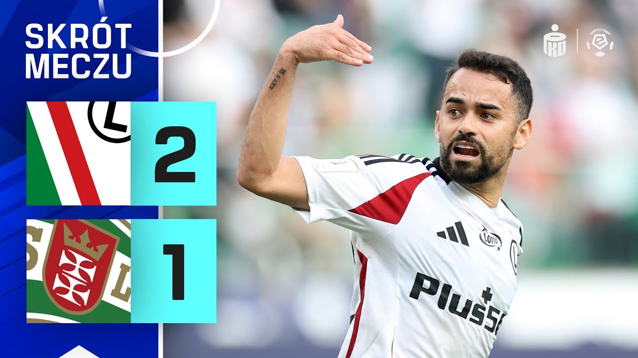 Legia - Lechia | SKRÓT | Trudniej niż z Chelsea | Ekstraklasa 2024/25 | 29. kolejka