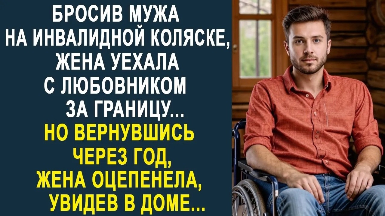 Бросив мужа, жена уехала с любовником за границу  Но вернувшись через год, жена оцепенела, увиде