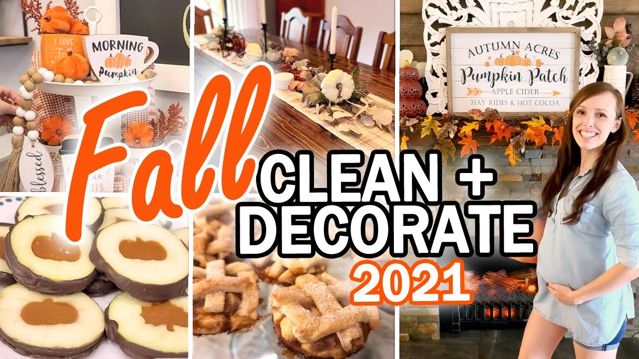 *NEW* FALL DECORATE WITH ME 2021 | FALL DECORATING IDEAS | FALL RECIPES 2021 | SHELBY MARYBETH