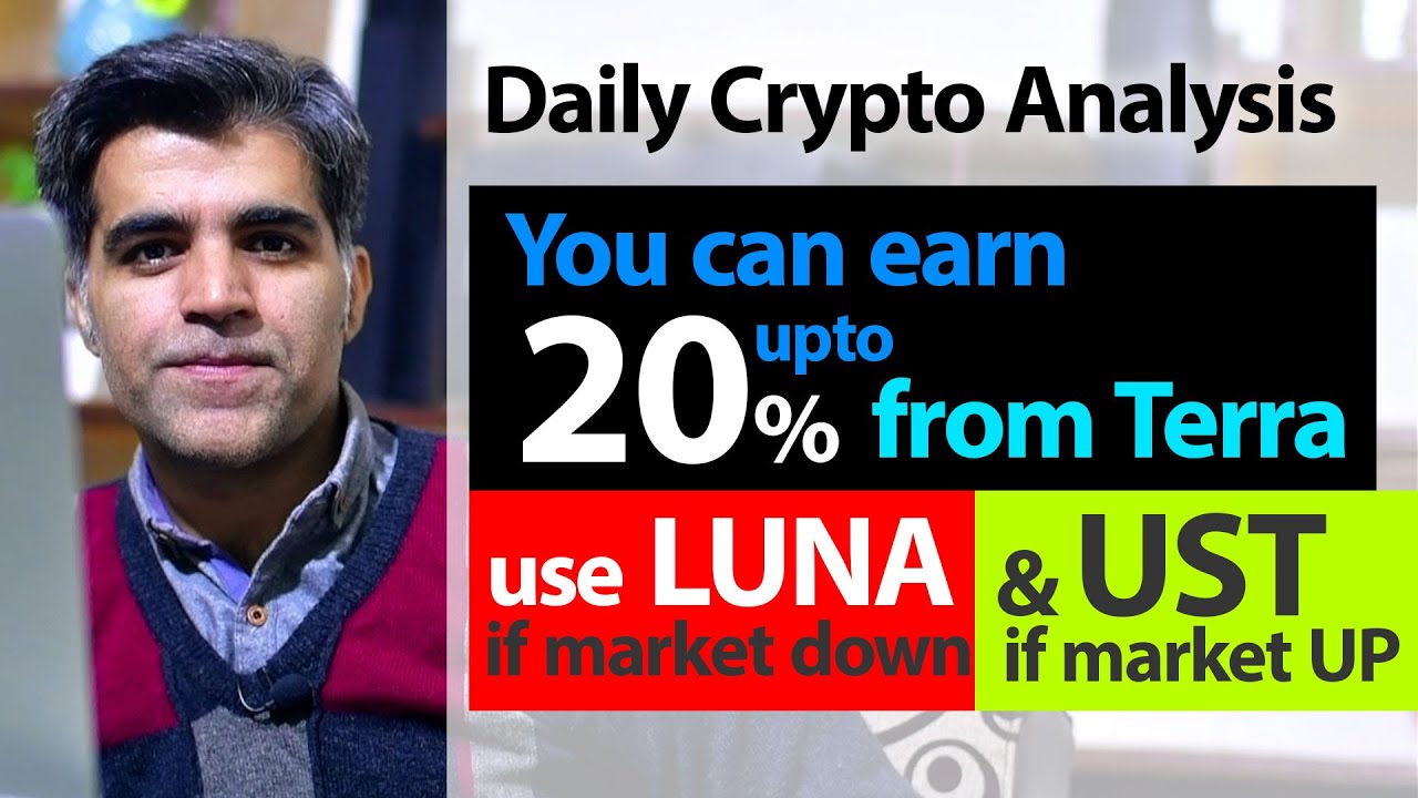 Daily Crypto Market Analysis Terra Luna UST Staking Options how to stake?