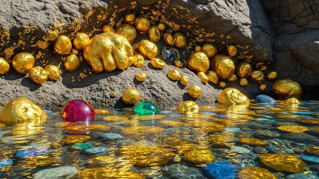 Gemstones and Gold - Full Day of Prospecting Results