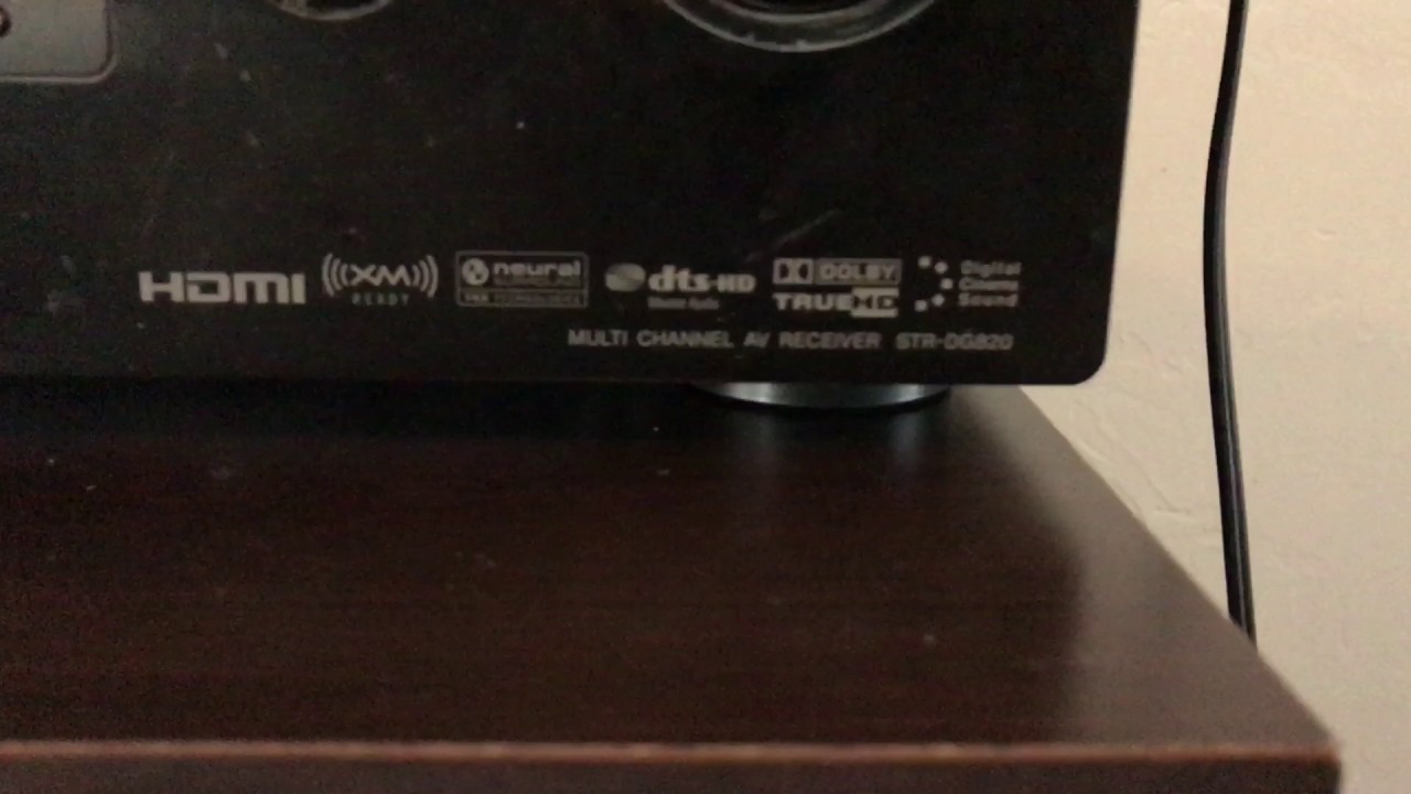 Sony receiver STR DG820