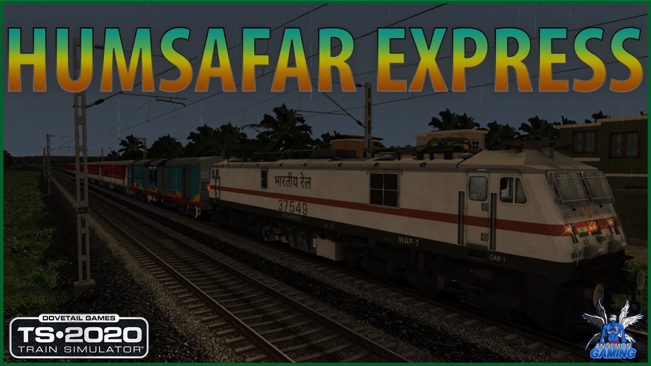 #IndianTrainSimulator | NEW ROUTE | A HUMSAFAR EXPRESS CHE | INDIAN TRAIN SIMULATOR | FASTLINEGAMES